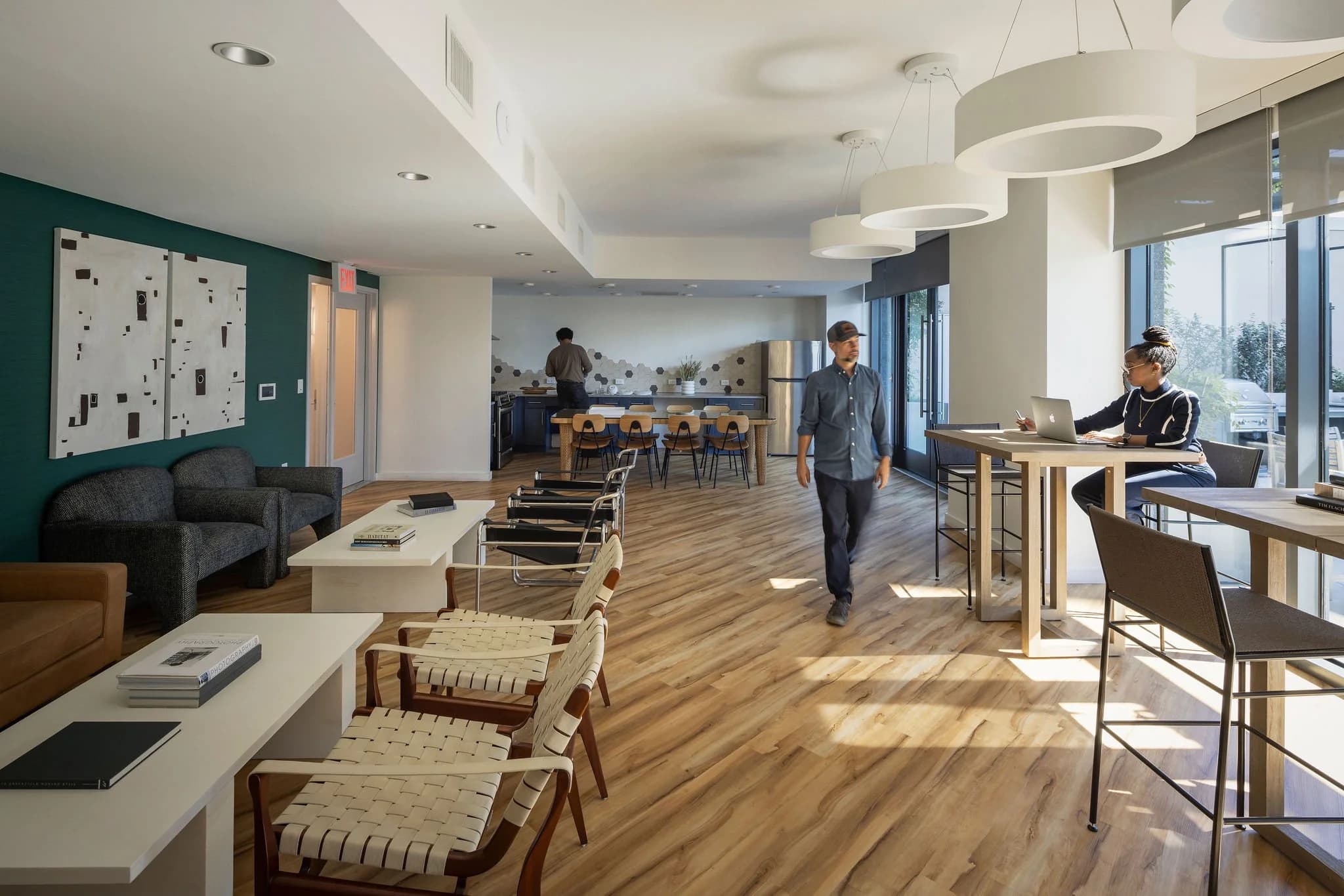 Distinguished enterprise suite with premium finishes