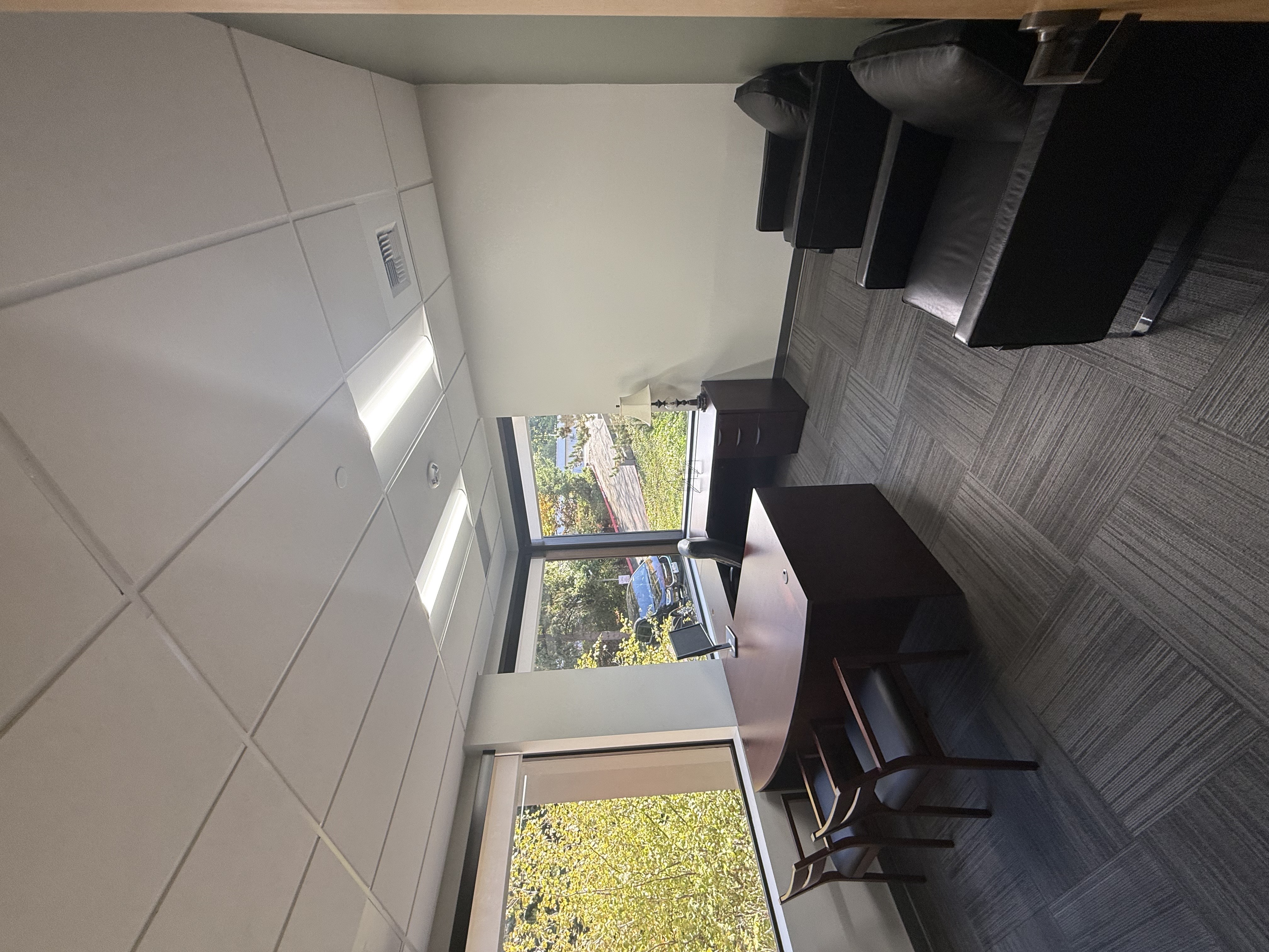 Private office with multiple workstations