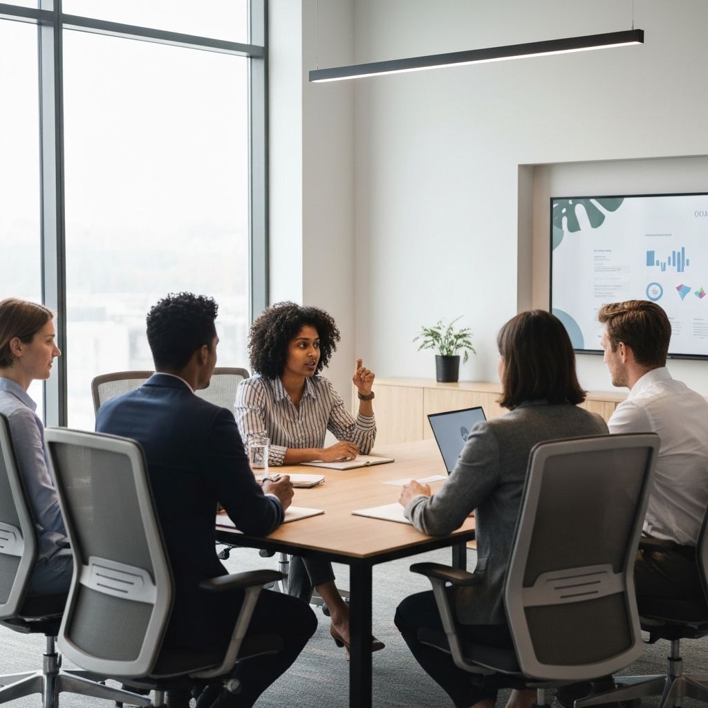 Meeting rooms designed for team collaboration Team collaboration space with modern amenities